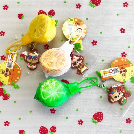 Rare Punimaru Mini Fruit Squishy
