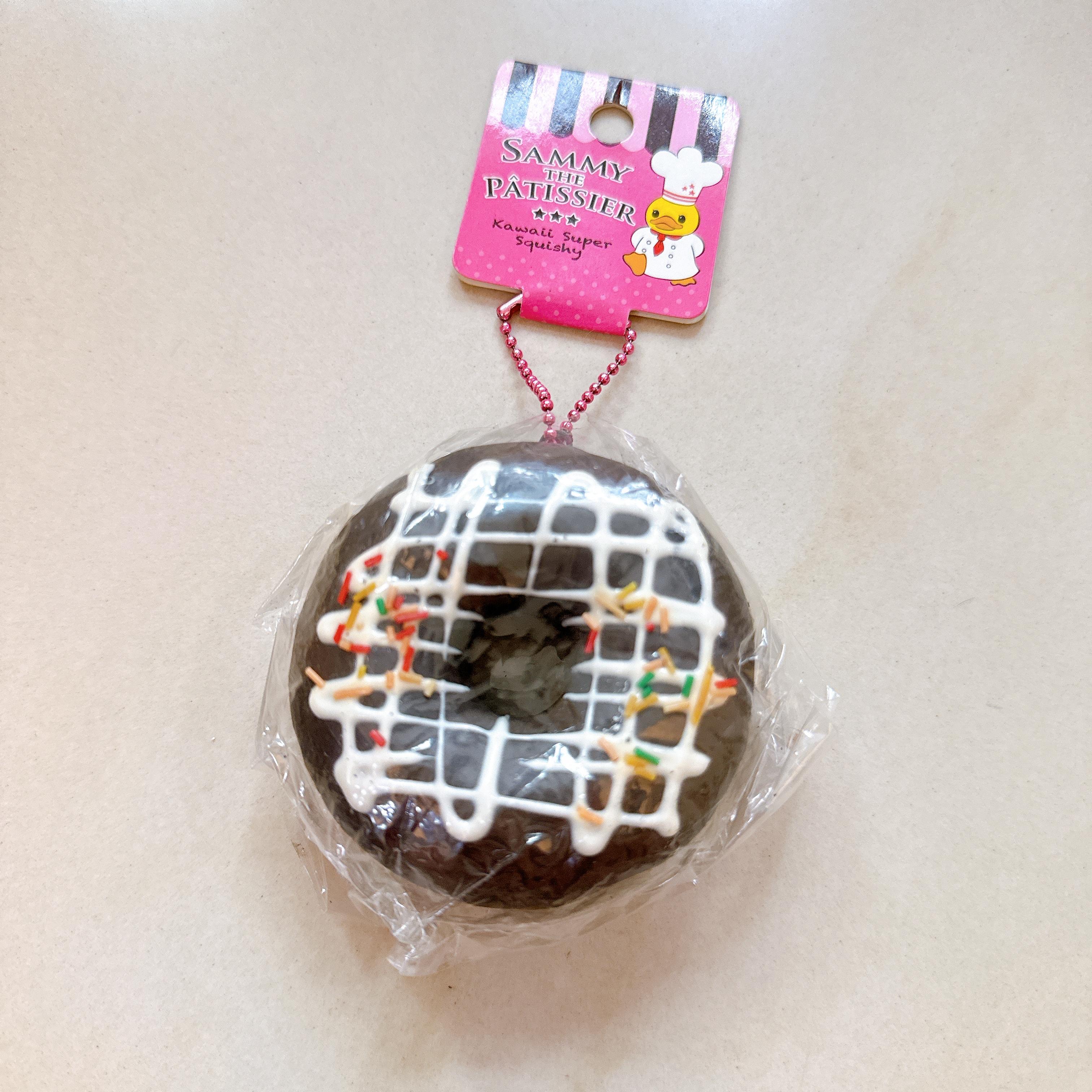 Sammy Chocolate Donut Squishy
