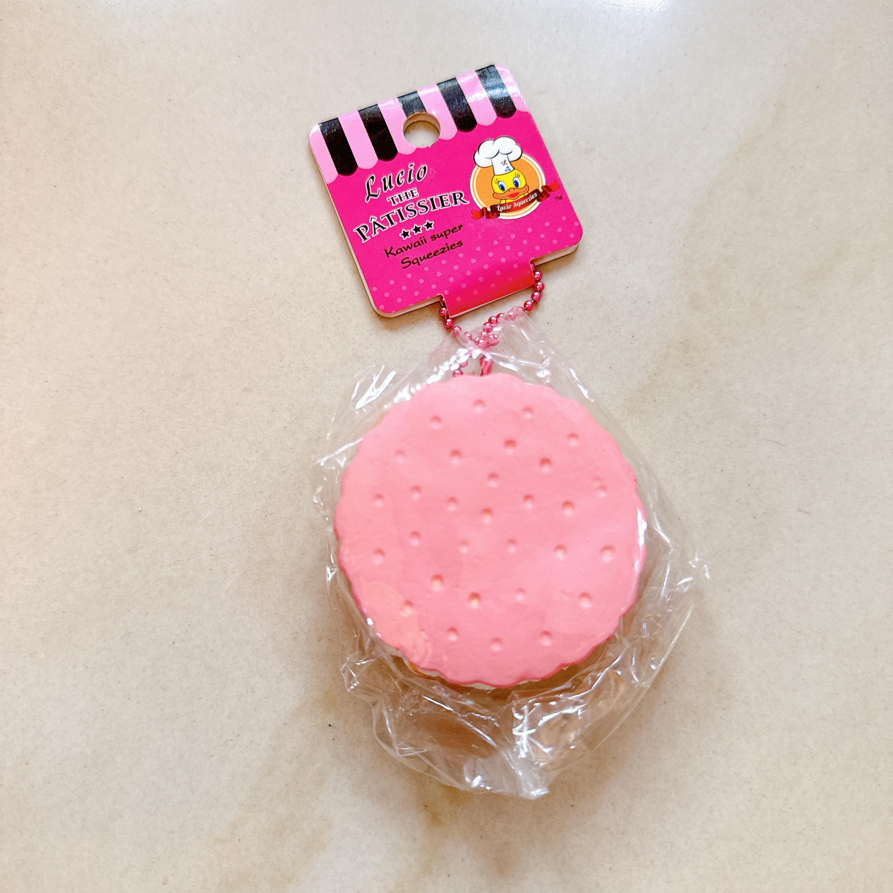 Lucio Pink Icecream Sandwich Squishy