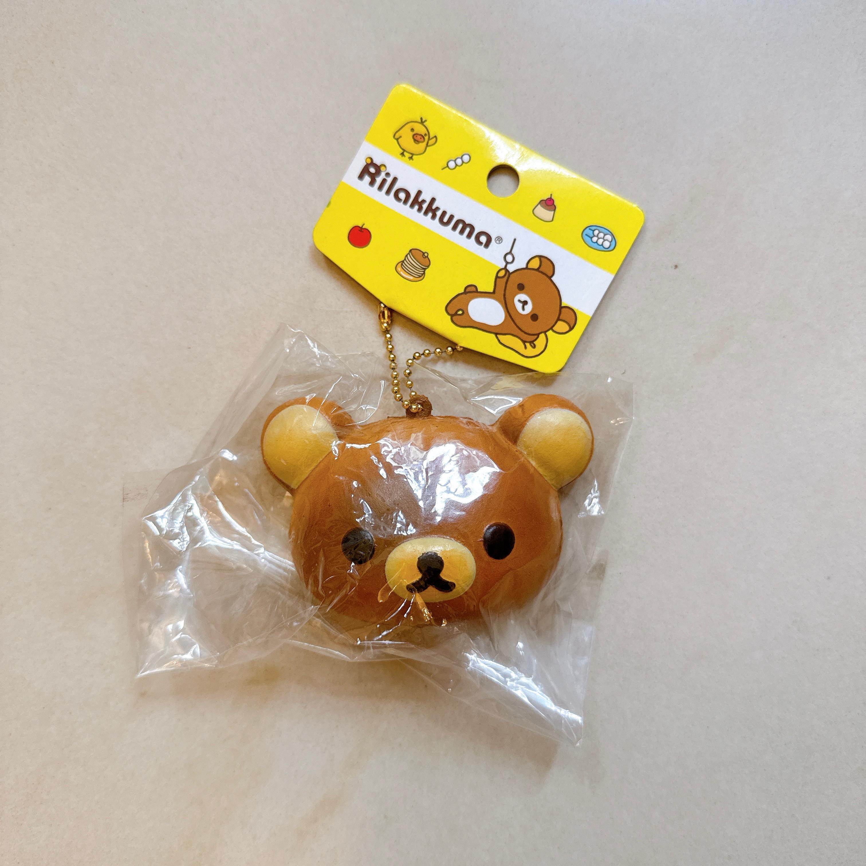 Rilakkuma Head Bun Squishy
