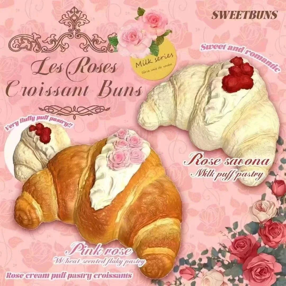 Sweetbuns Les Roses Croissant Bun