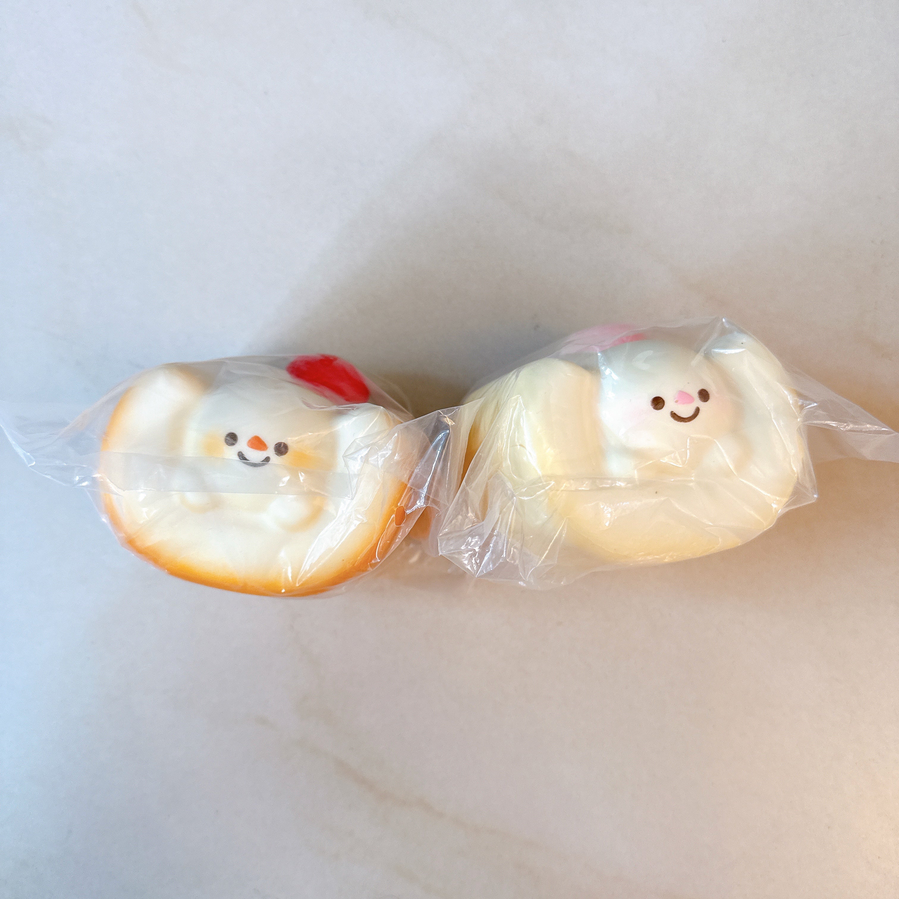Lisa Snowman Brio Bread Squishy