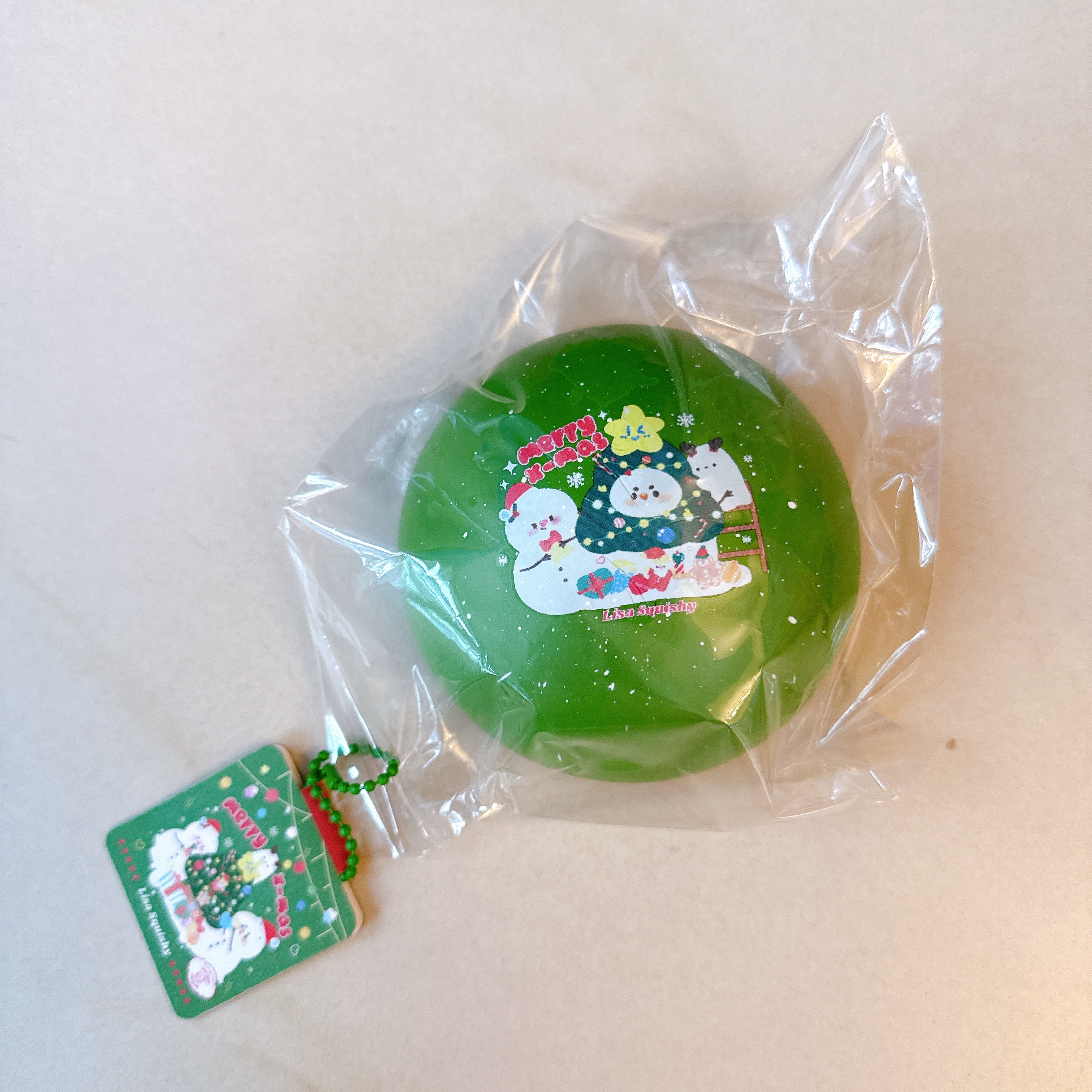Lisa Holiday Bun Squishy (Christmas Edition)