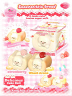 Lisa Snowman Brio Bread Squishy