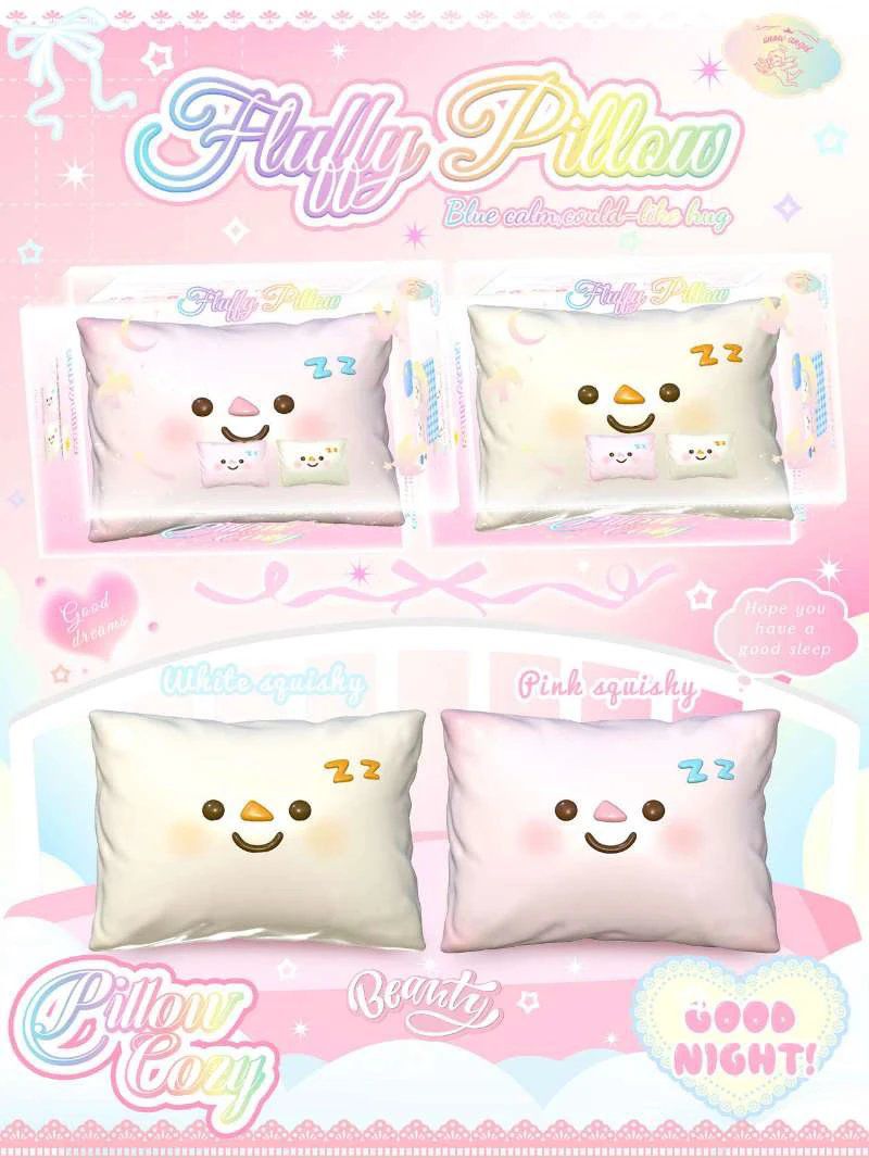 Lisa Fluffy Pillow Squishy
